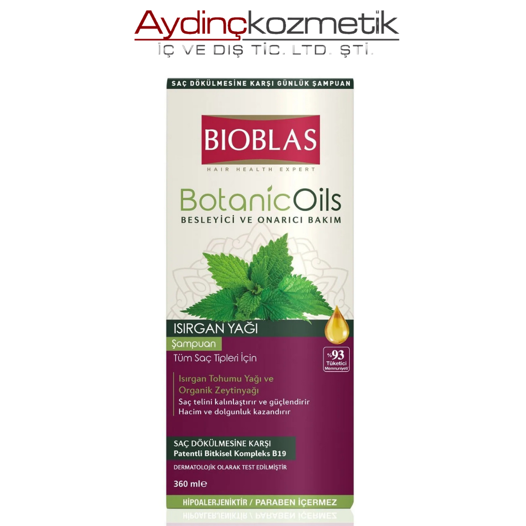 Bioblas Şamp.360ml Botanic Oi̇ls Isirgan Yağ