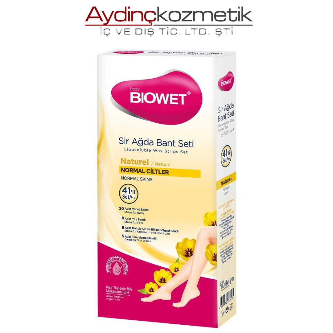 BİOWET SİR AĞDA BANT SETİ 41PCS NATUREL 36PCS
