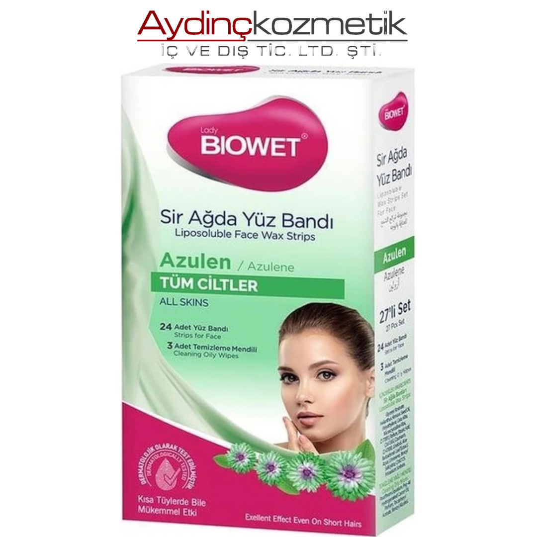 Biowet Sir Ağda Yüz Bandı 27Pcs Azulen 72Pcs