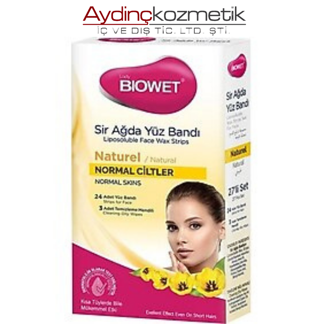 Biowet Sir Ağda Yüz Bandı 27Pcs Naturel 72Pcs