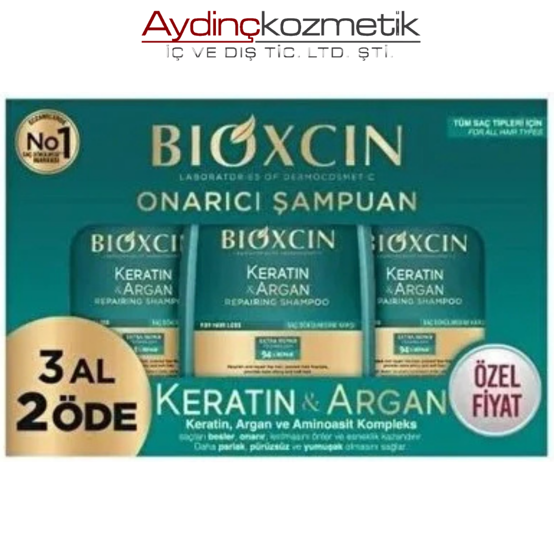 Bıoxcın Şampuan 3 Al 2 Öde Keratın/Argan
