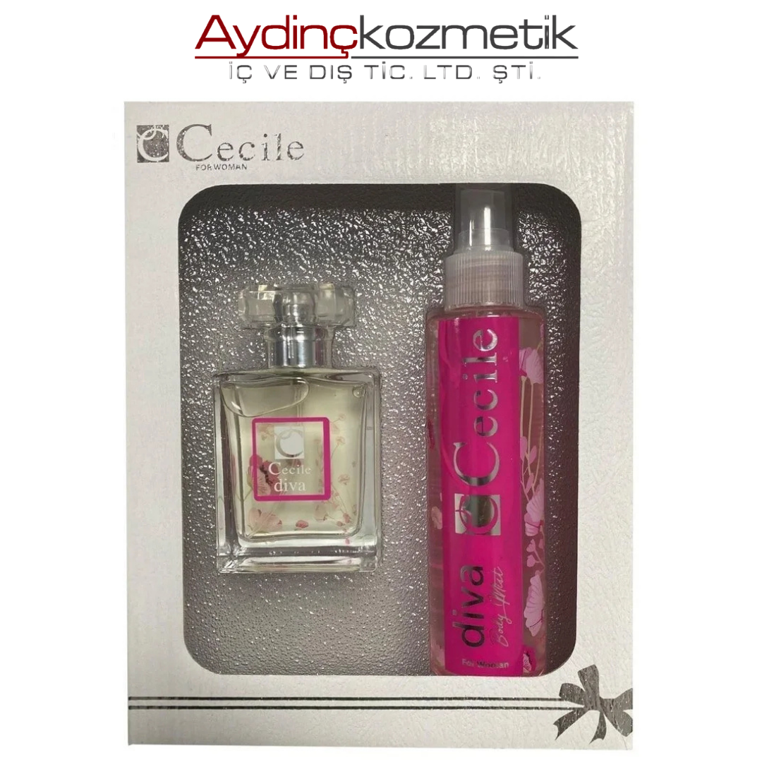 CECİLE KOFRE EDT+BODYMIST DİVA