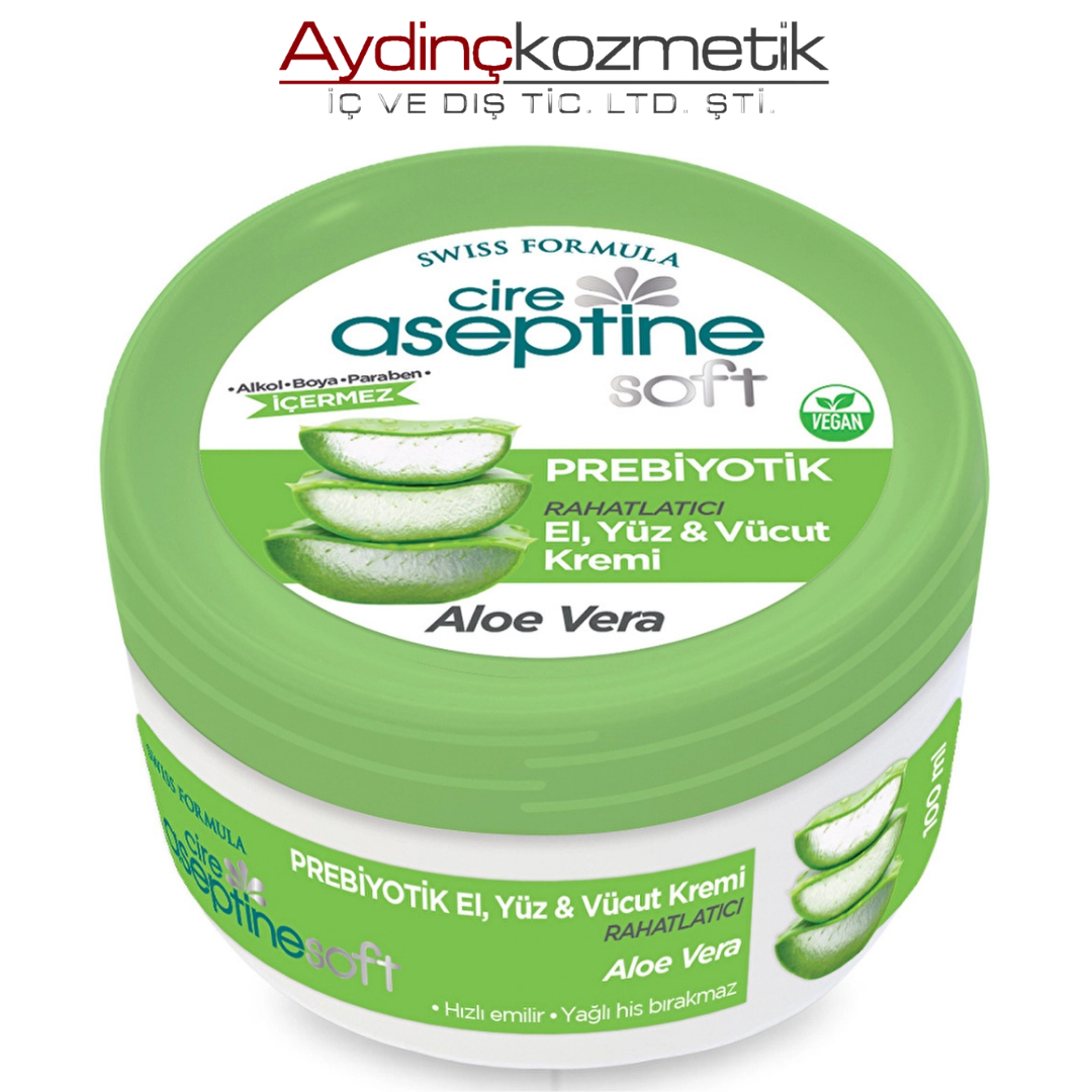 CIRE ASEPTINE KREM 100ML SOFT ALOEVERA