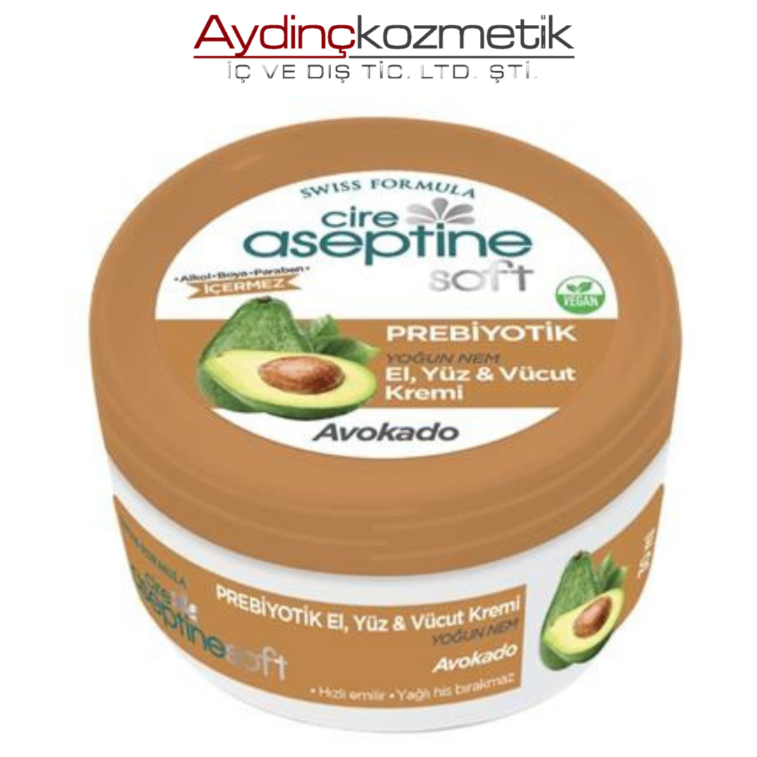 Cire Aseptine Soft Nemlendirici Bakım Kremi Avokadolu 30 ml