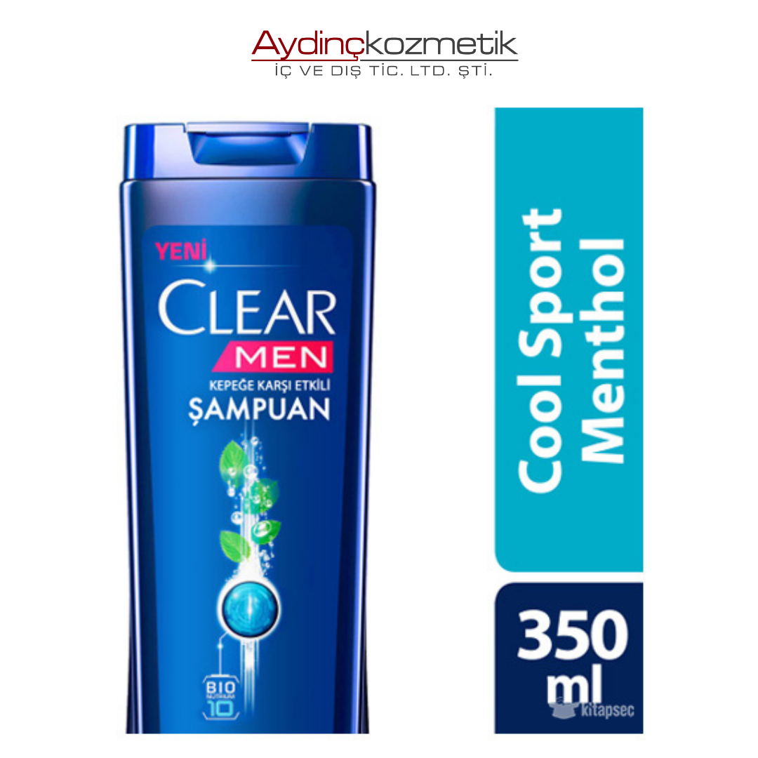 Clear Men Şampuan Cool Sport Mentol 350 Ml