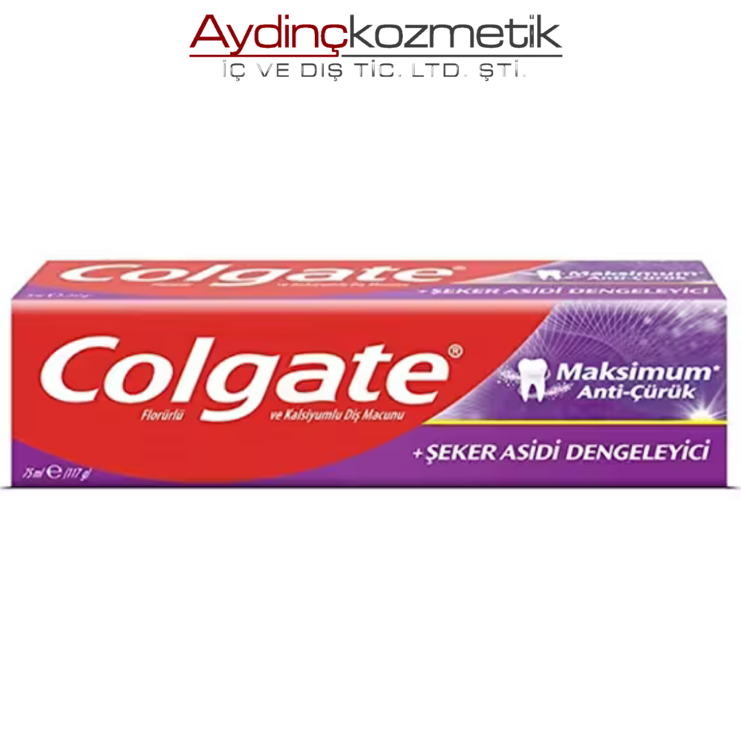 COLGATE DİŞ MACUNU 75ML MAXIMUM ANTİ ÇÜRÜK