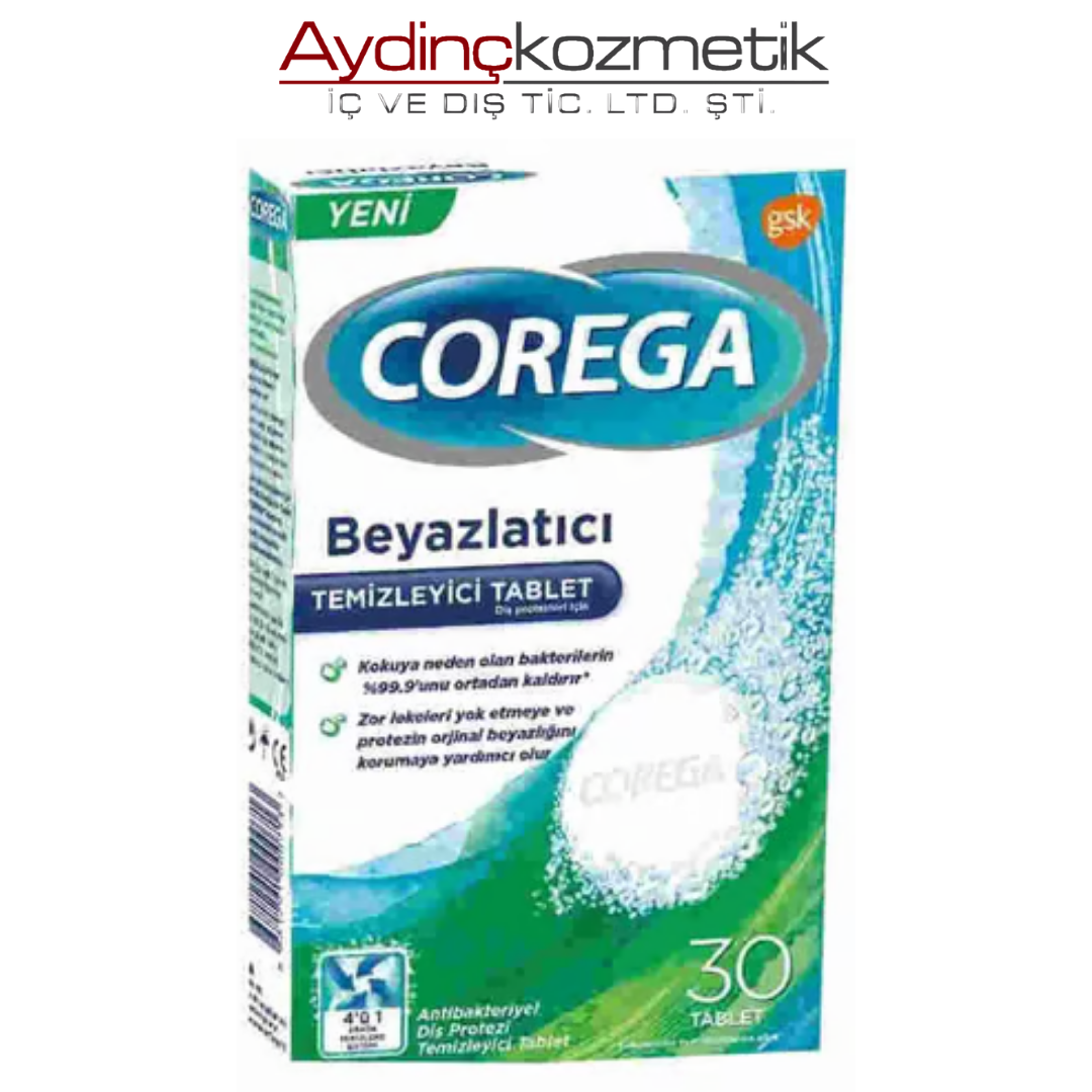 COREGA DİŞ PROTEX BEYAZLATICI 30LU