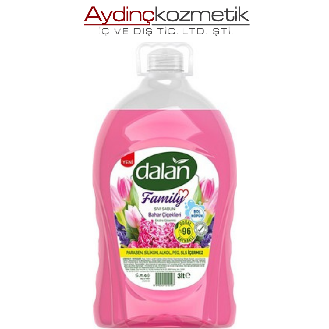 DALAN SIVI SABUN 3LT BAHAR ÇEÇEĞİ