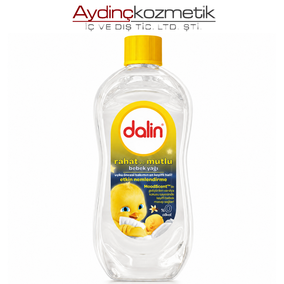 Dalin Bebek Yağı 200 ml Sprey Rahat ve Mutlu