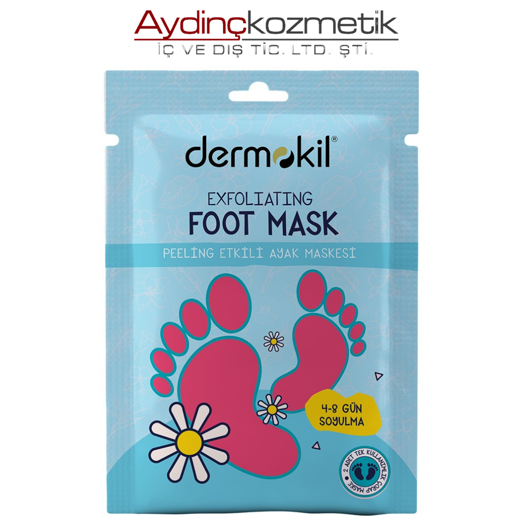 DERMOKIL PEELING ETKILI ( SOYULABILIR ) AYAK MASKE