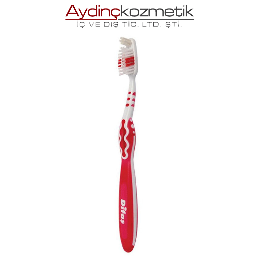 Di̇faş Di̇ş Firçasi Love Kirmizi-beyaz 