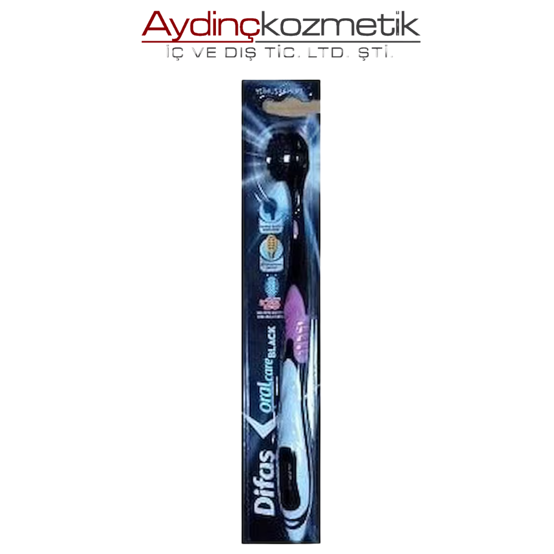 Di̇faş Di̇ş Firçasi Oral Care Black