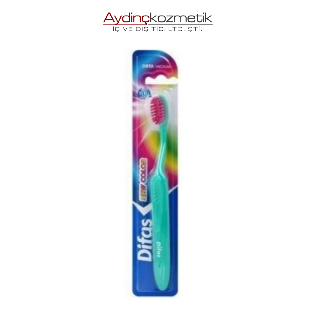 Difaş Diş Fırçası Orta Rainbow
