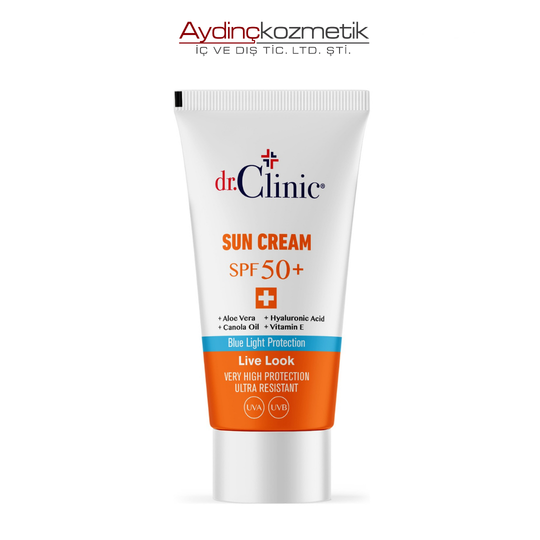 Dr.Clinic Spf 50+ Güneş Koruyucu Krem 50 ml