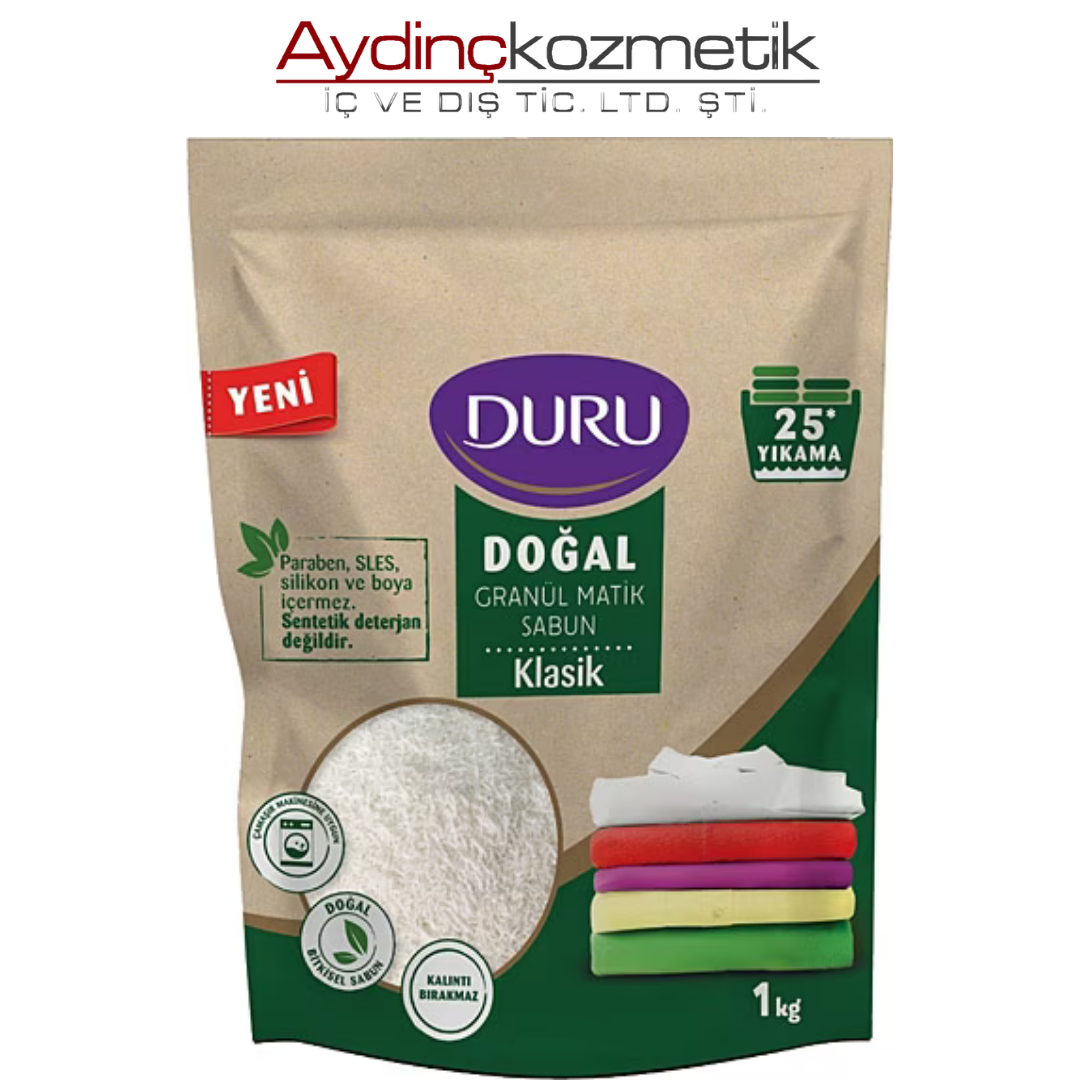 DURU GRANUL MATIK SABUN 1000GR KLASIK