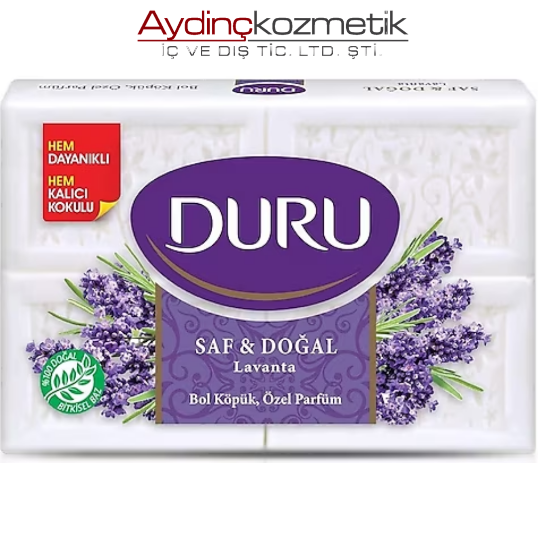 Duru Sabun 4 Lü Saf&doğal 600grx4  Lavanta
