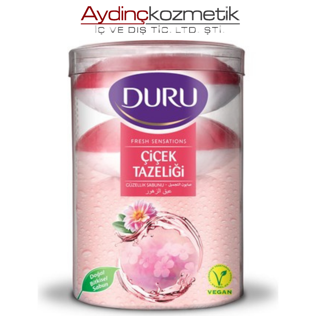 DURU SABUN 4LU FRESH SENS. 400GR ÇİCEK TAZ.