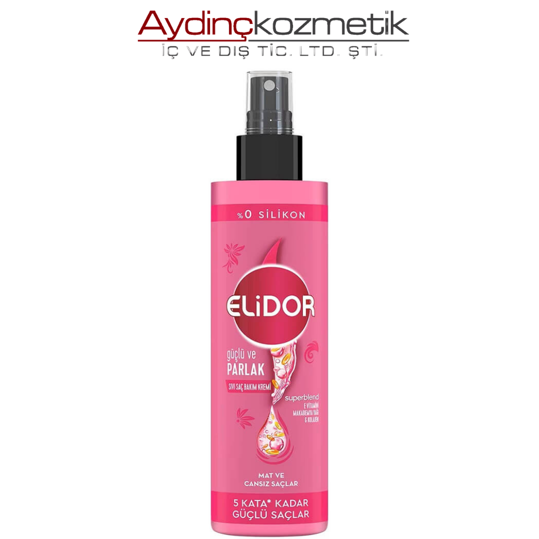 ELİDOR SIVI SAÇ KREMI 210ML  GÜÇLÜ PARLAK