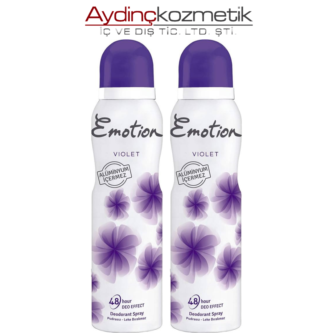 Emotion Deo 2Lı Set Vıolet