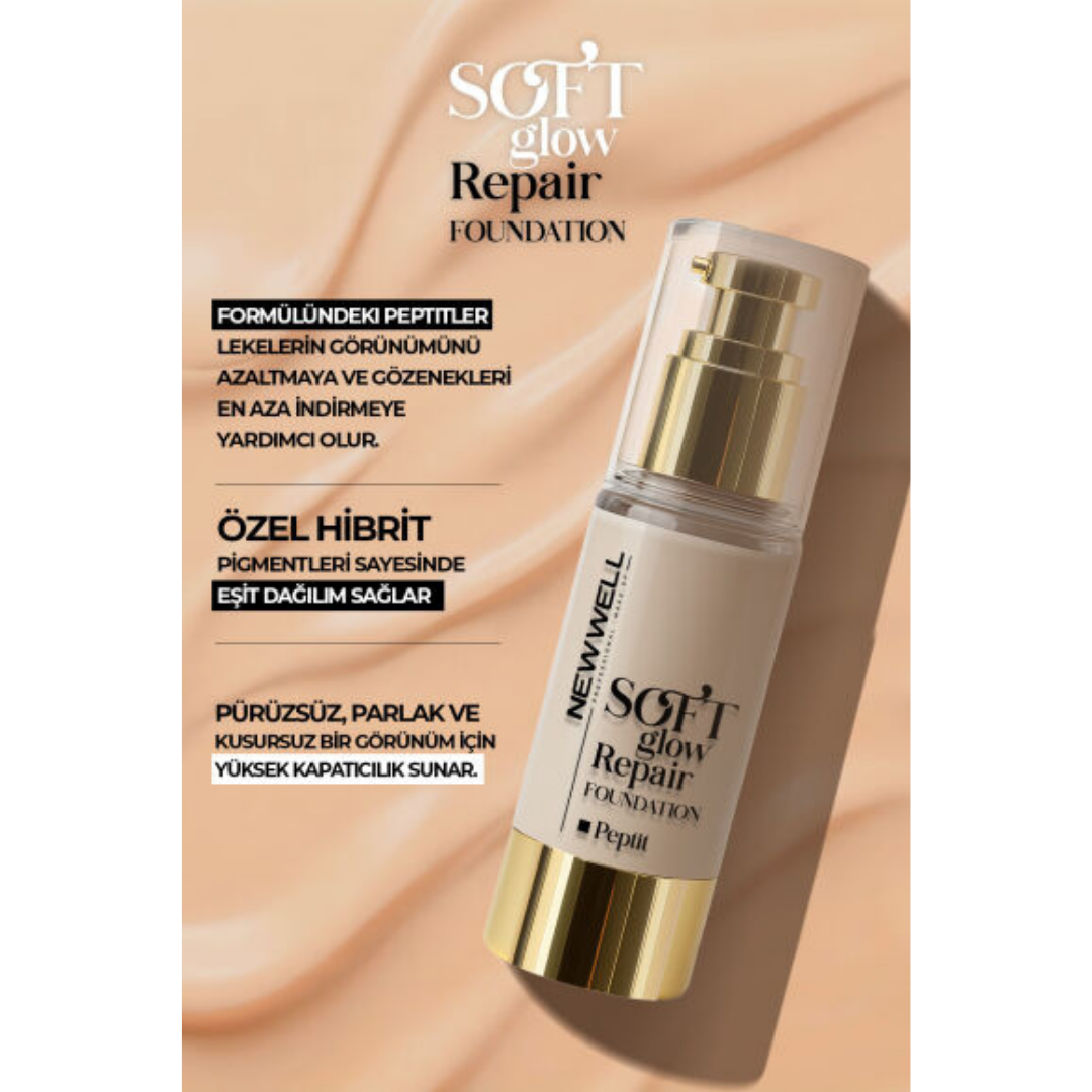 Espresso Soft Glow Repair Foundation | Yumuşak Işıltılı Onarıcı Fondöten 30 ML