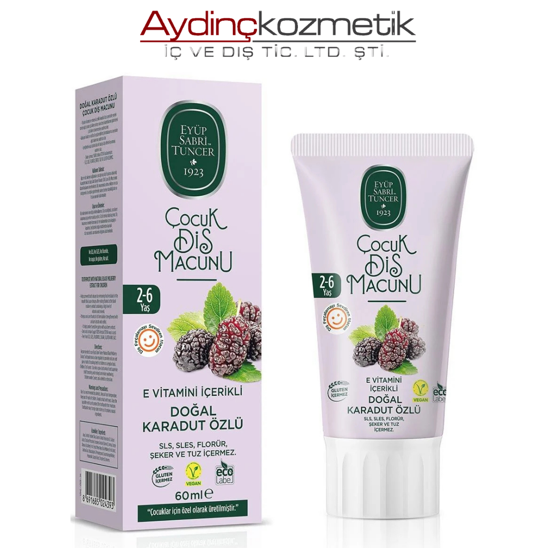 EYUP S.T DİŞ MACUNU 60ML KARADUT ÇOCUK 2-5