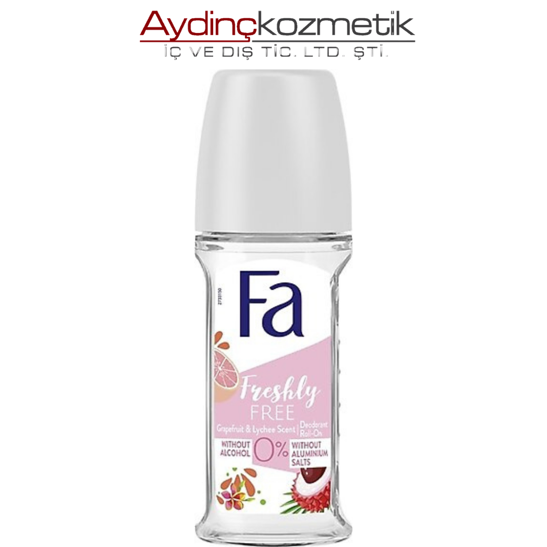 FA ROLL-ON 50ML GRAPEFRUIT &LYCHEE