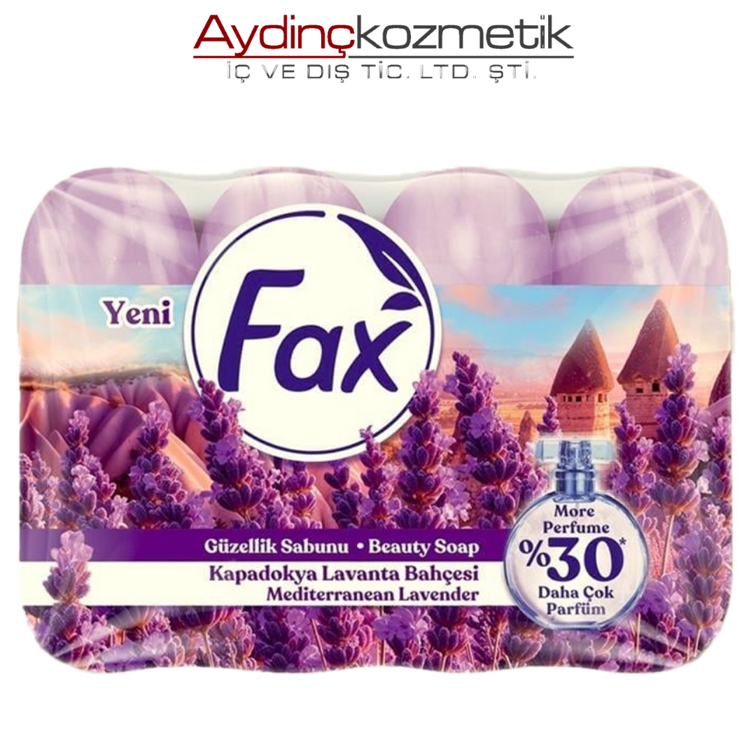 Fax Sabun 70 g 4'lü Kapadokya Lavanta