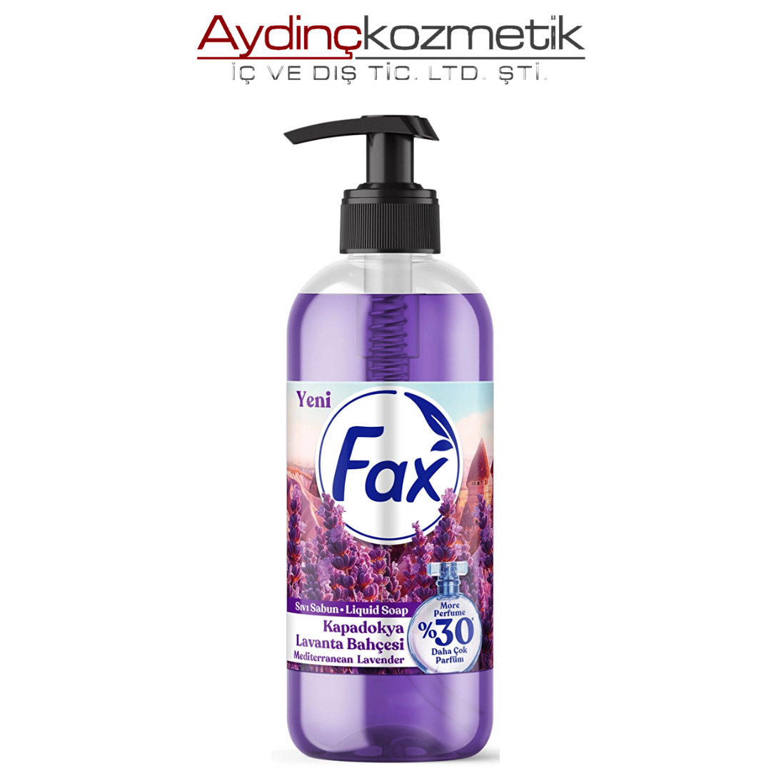 Fax Sıvı Sabun 500 ml Lavanta Bah.