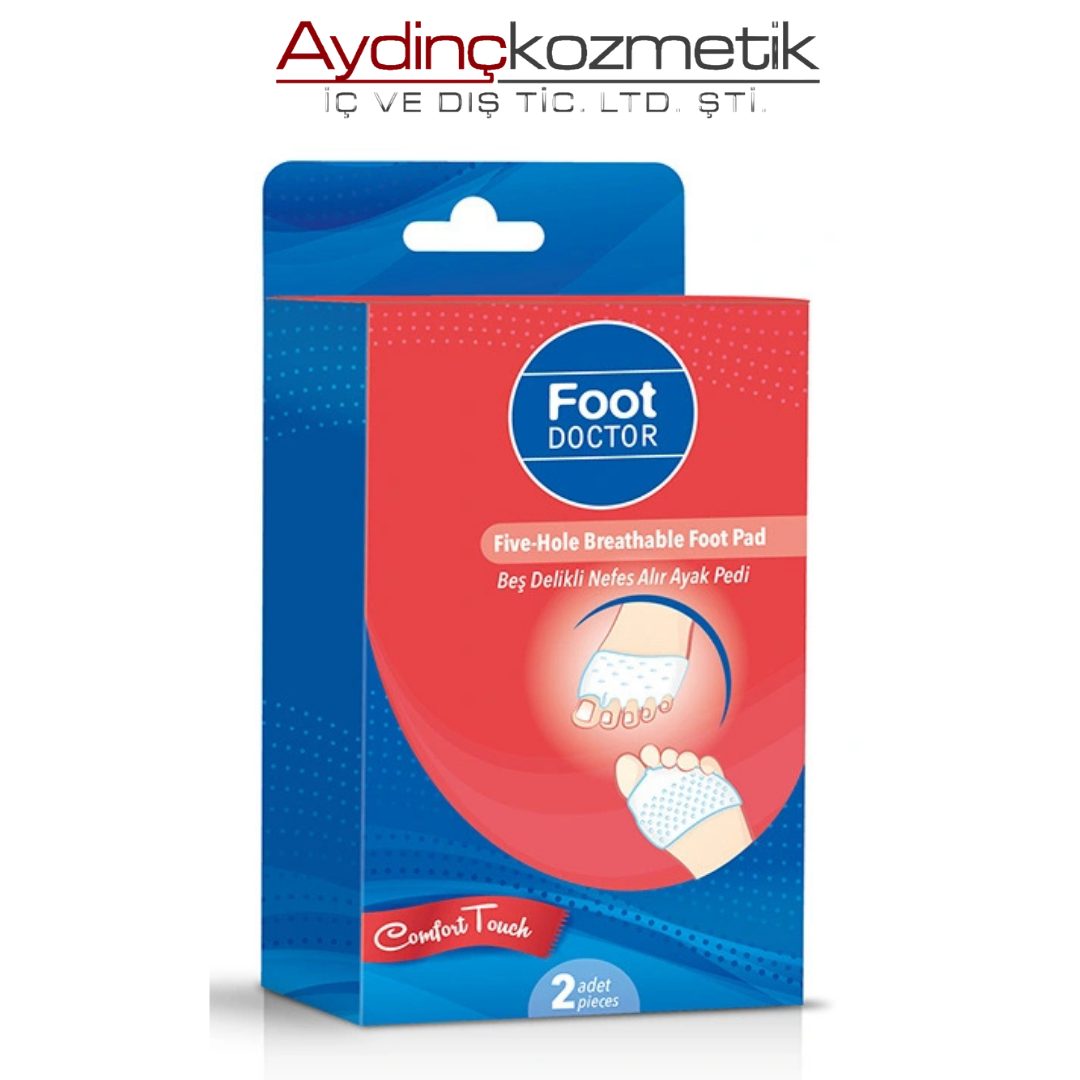 Foot Doctor Beş Delikli Nefes Alır Ayak Pedi