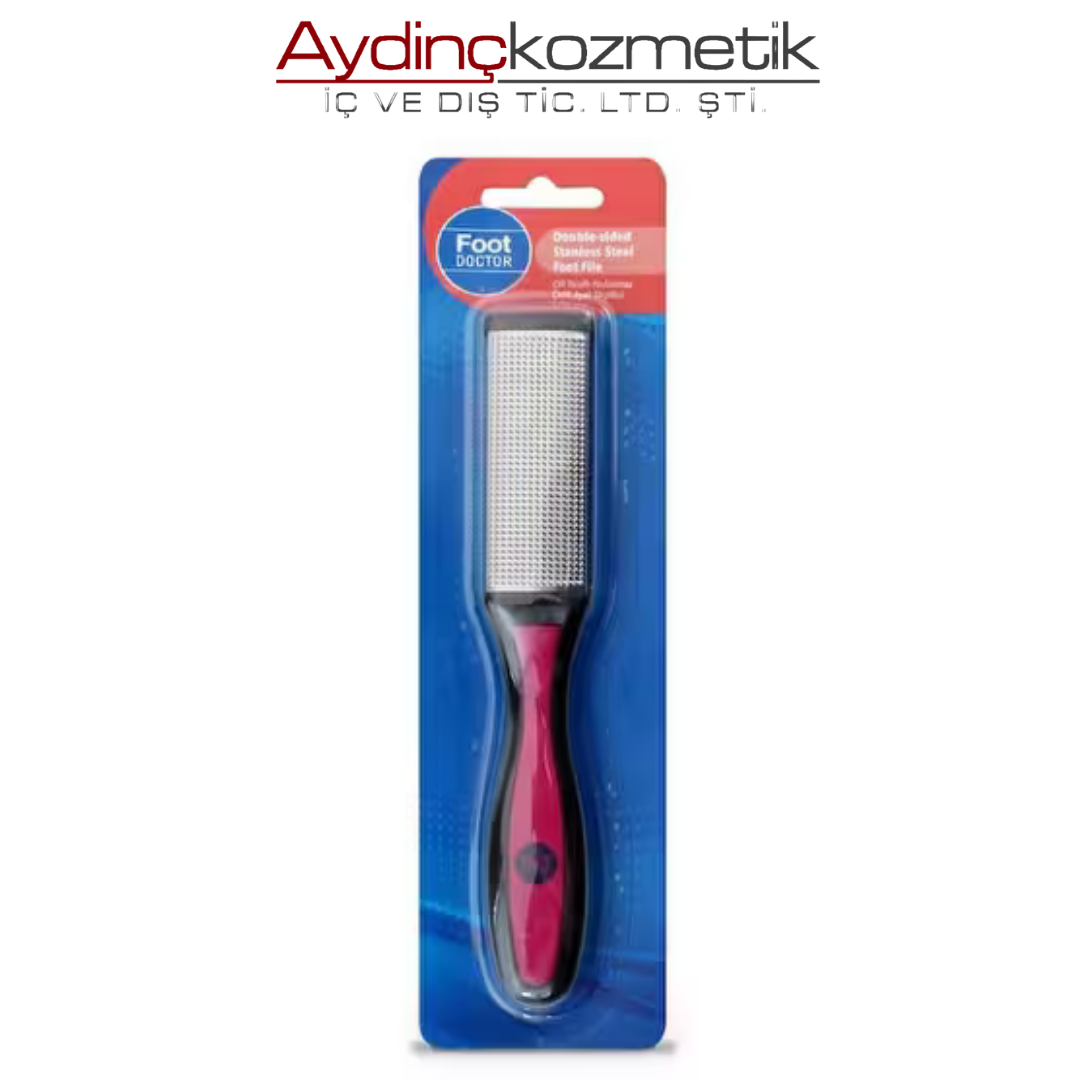 Foot Doctor Çift Taraflı Metal Ayak Törpüsü