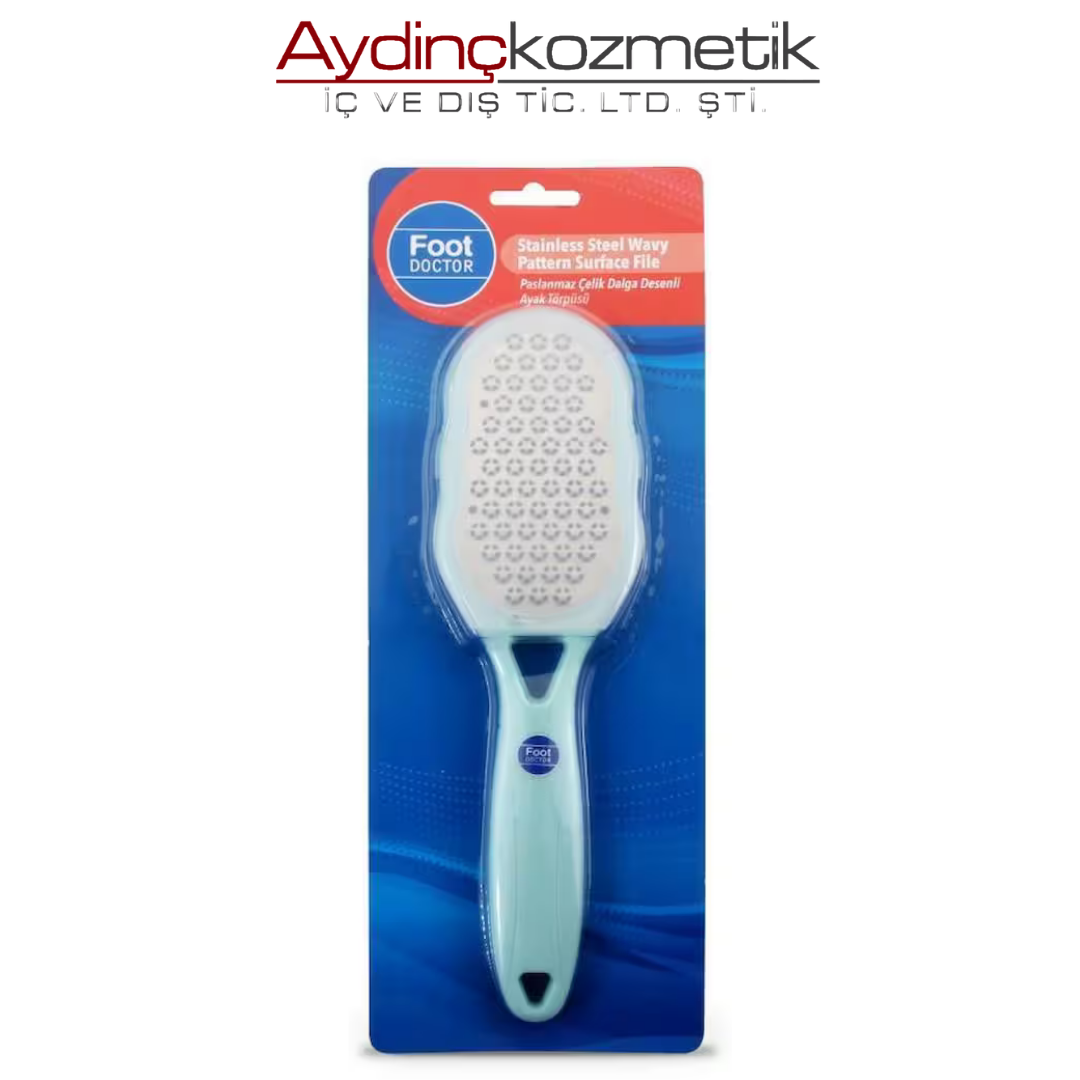 Foot Doctor Paslanmaz Çelik Dalga Desenli Ayak Törpüsü