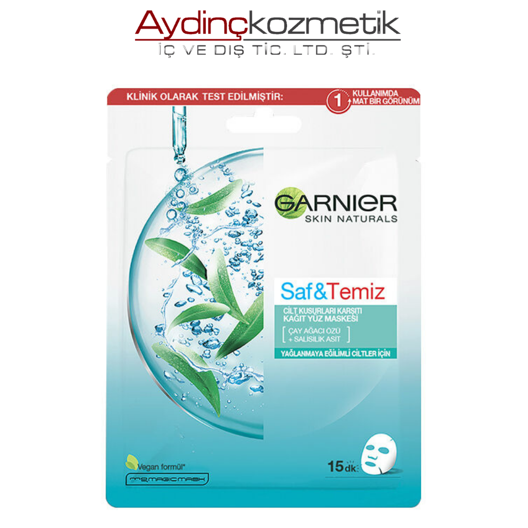 Garnier Kağit Maske 28gr Pure Active