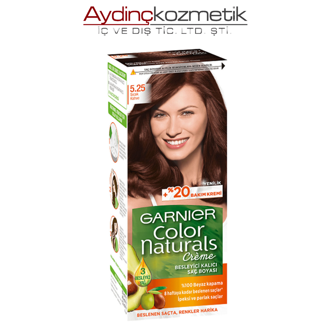 Garnier Sac Boyasi 5.25 Sicak Kahve