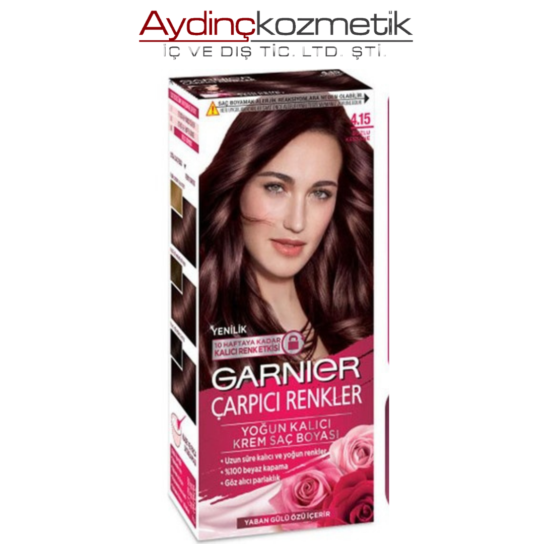 Garnier Sac Boyasi Carpici Renkler 4.15 Buzlu Kes.