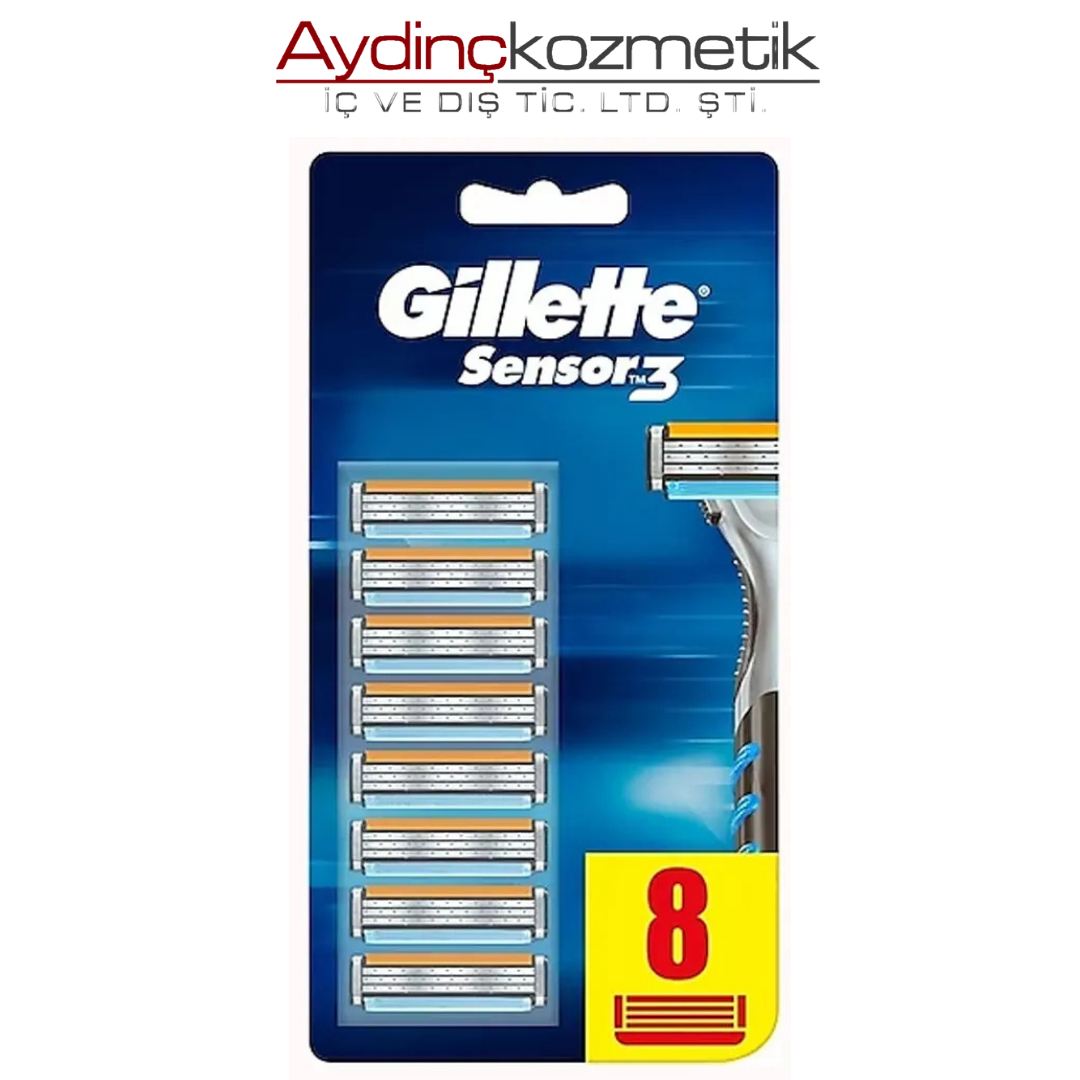 Gi̇llette Blue Sensor 3 Yedek 8li