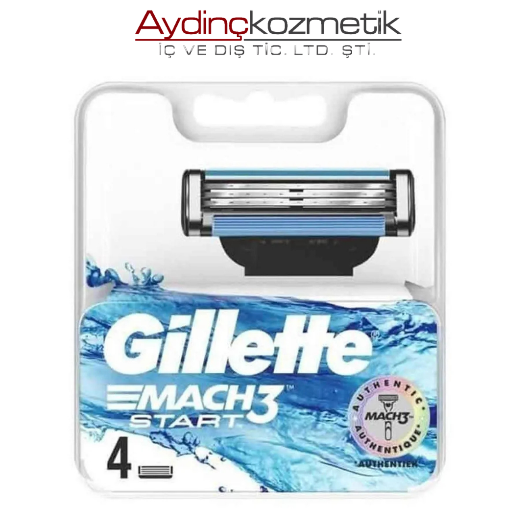 Gi̇llette Mach 3 Start Yedek 4lu 