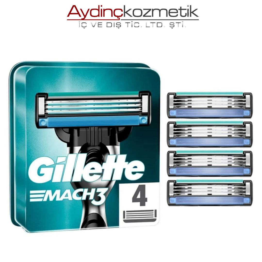Gi̇llette Mach3 4lü Yedek