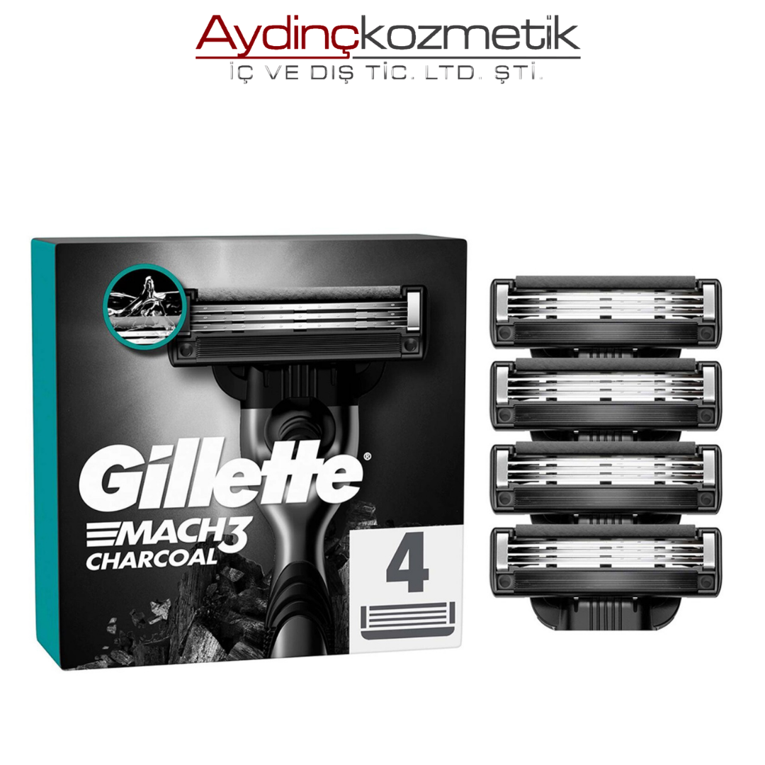 Gi̇llette Mach3 Komur Yedek Bicak 4lu