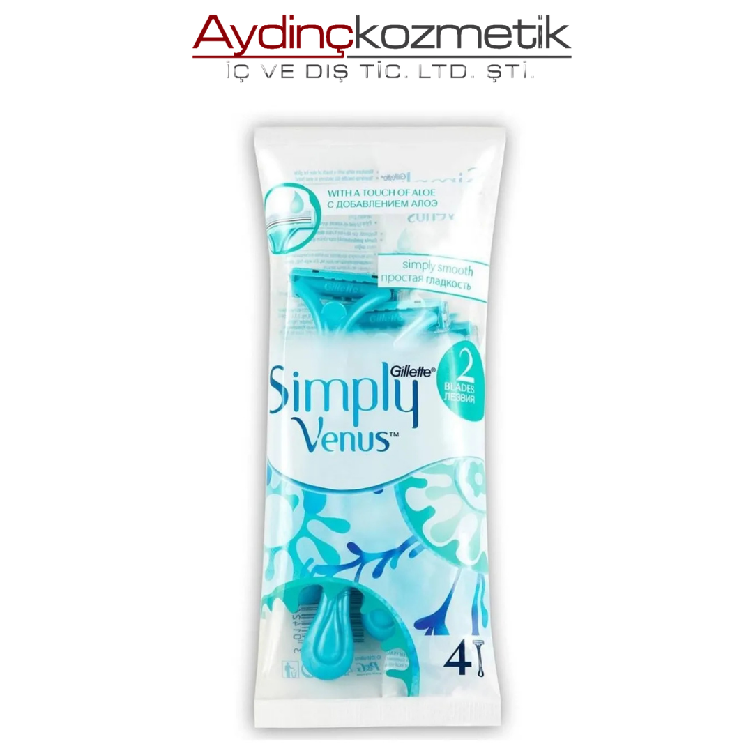 Gi̇llette Venüs Si̇mply 2 4 Lü Poşet 