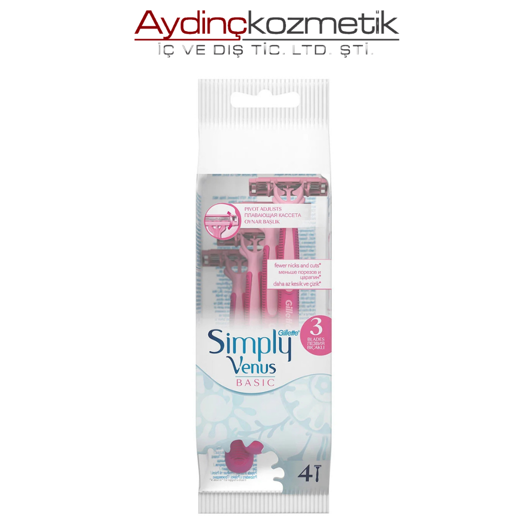 Gi̇llette Venüs Si̇mply3 4lu Poset Basic