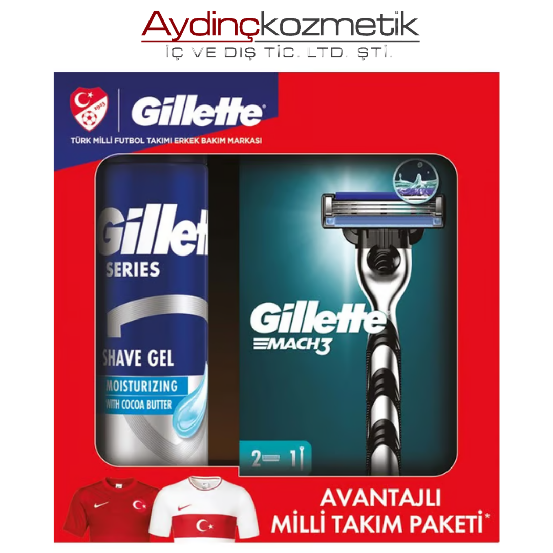Gillette Mach 3 2Up&Tras Jelı Hed.