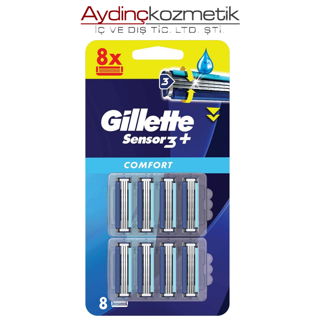 Gillette Sensor 3 Yedek 8Lı