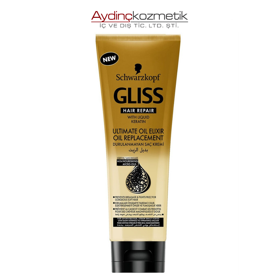 Gliss Saç Kremi 250ml Durulanmayan Sarı
