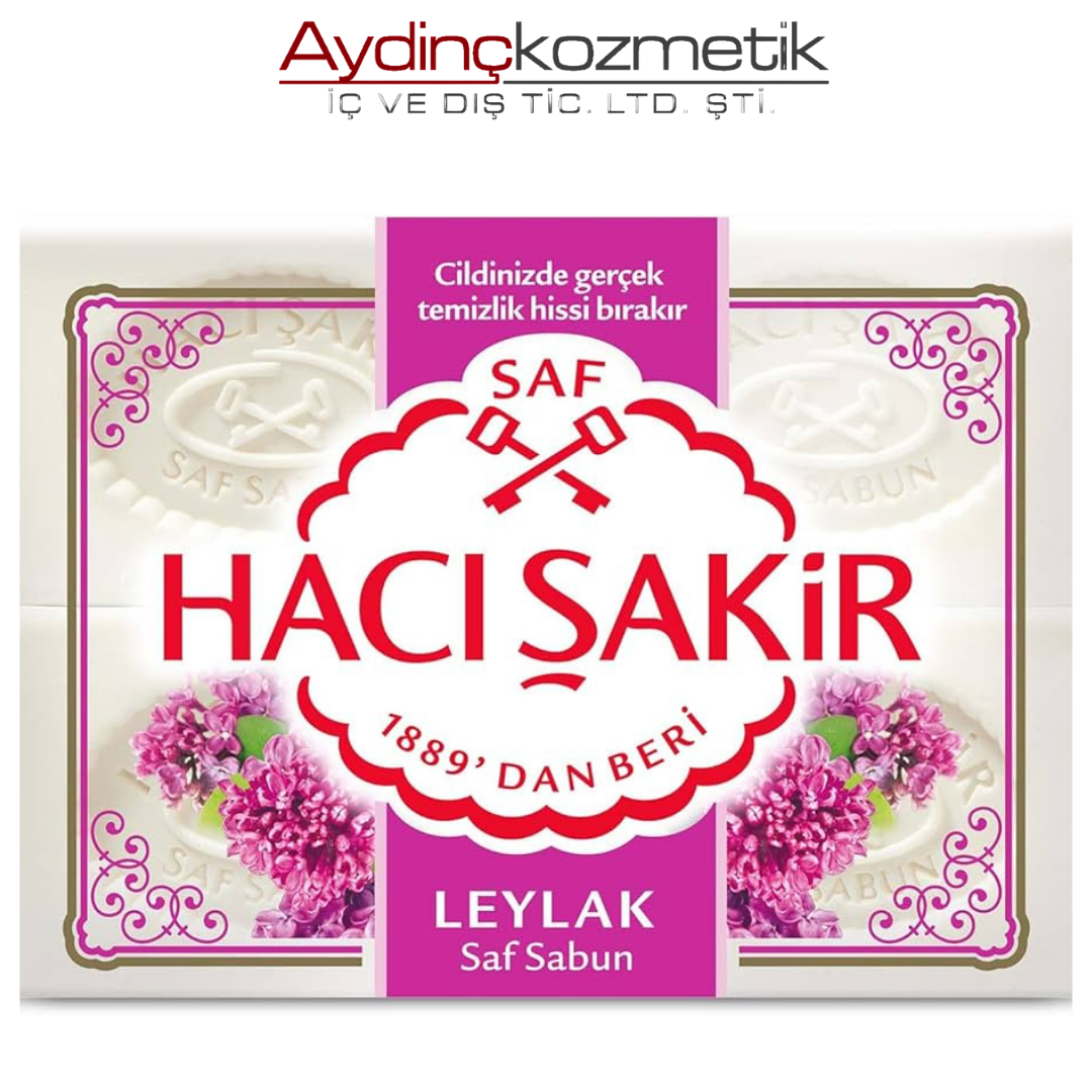 Haci Şaki̇r Kalip Sabun 4lu 600gr  Leylak