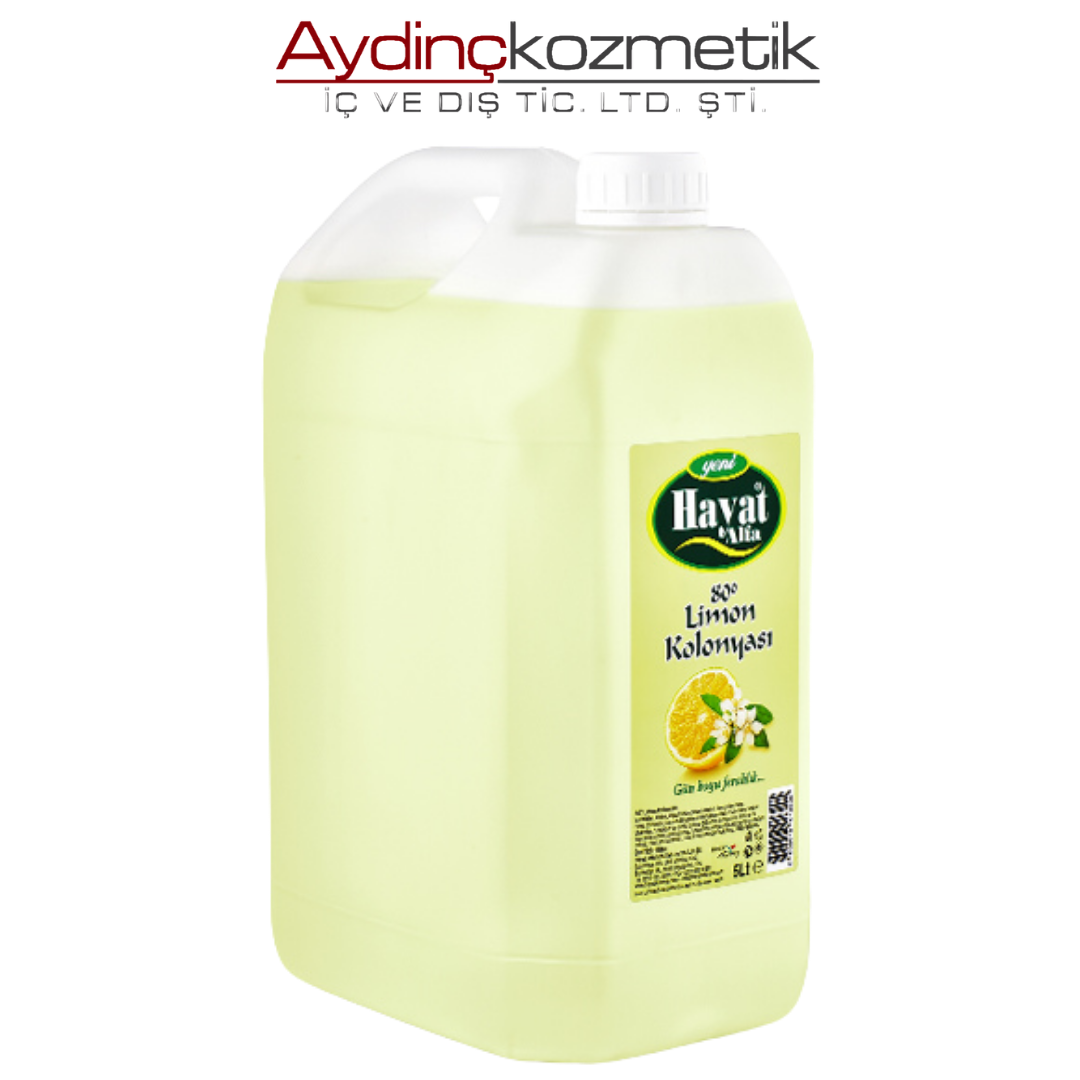 HAYAT KOLONYA 5 LT. LİMON