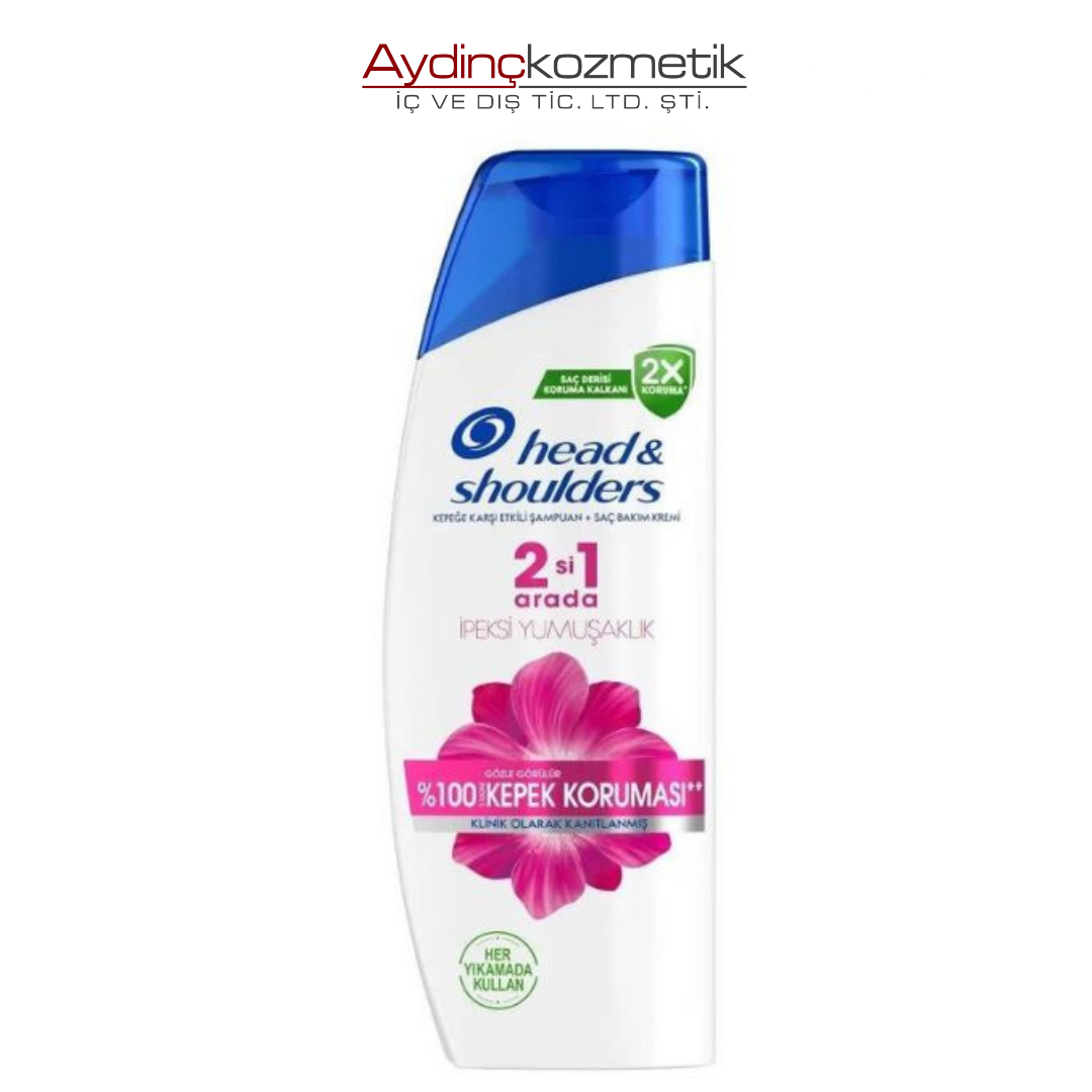 Head & Shoulders Şampuan İpeksi Yumuşaklık 2si1 Arada 330 Ml
