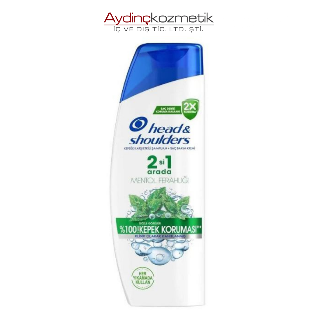 Head & Shoulders Şampuan Mentol Ferahlığı 2si1 Arada 330 Ml
