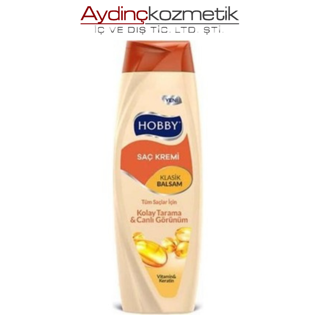Hobby Saç Kremi Klasik 500mlx12