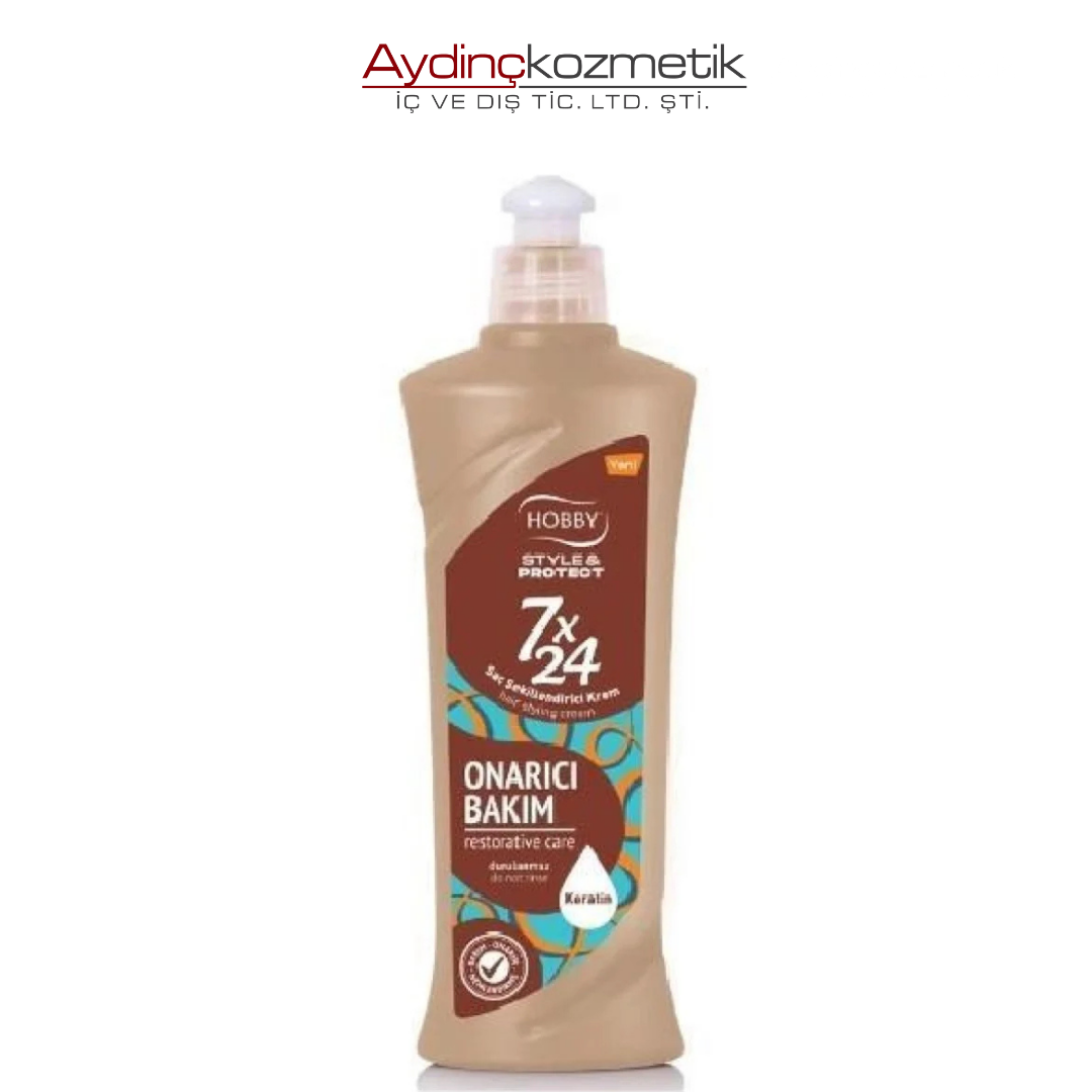 Hobby Style & Protect 7X24 Onarıcı Bakım Saç Şekillendirici Krem