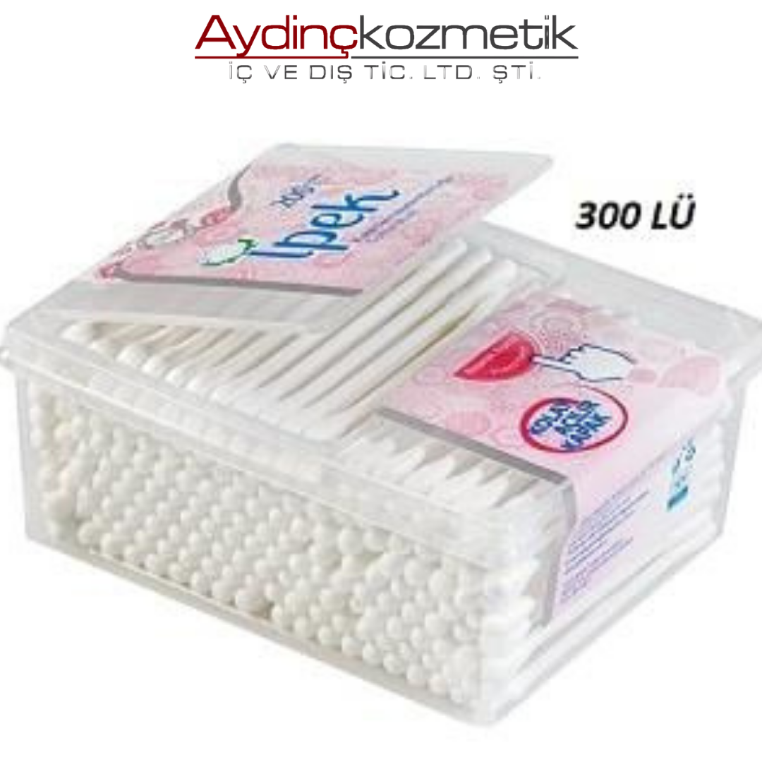 İpek Kulak Pamuğu 300 Adet